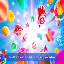 buffet infantil em sorocaba